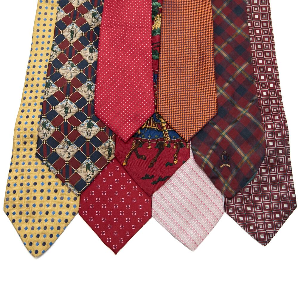 Tommy Hilfiger 100% Silk Tie Lot